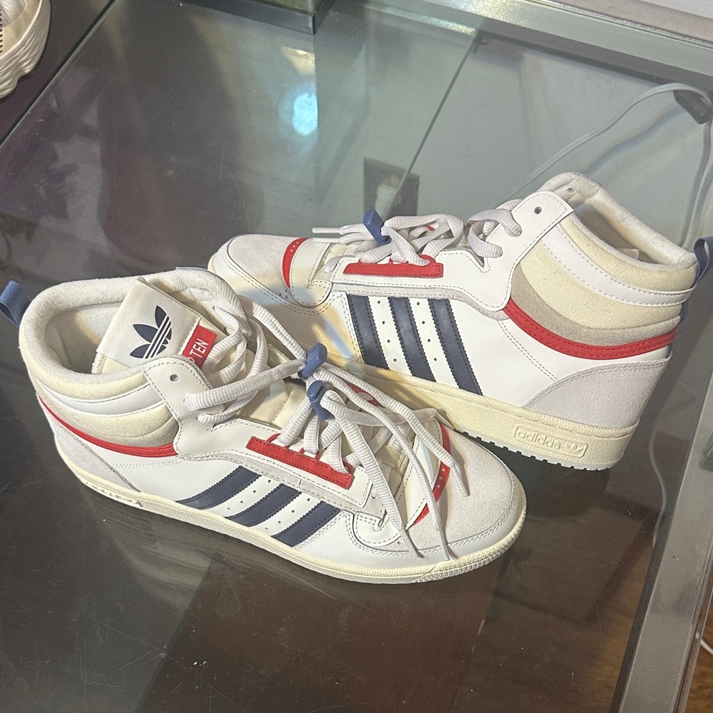 Adidas White Athletic Shoes